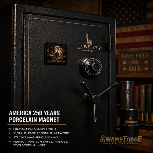 America 250 Years Porcelain Magnet – Commemorative Collector Edition