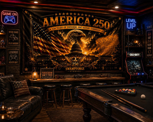 America 250 Founder's Heritage Display Flag | Limited Edition Patriotic Americana Decor