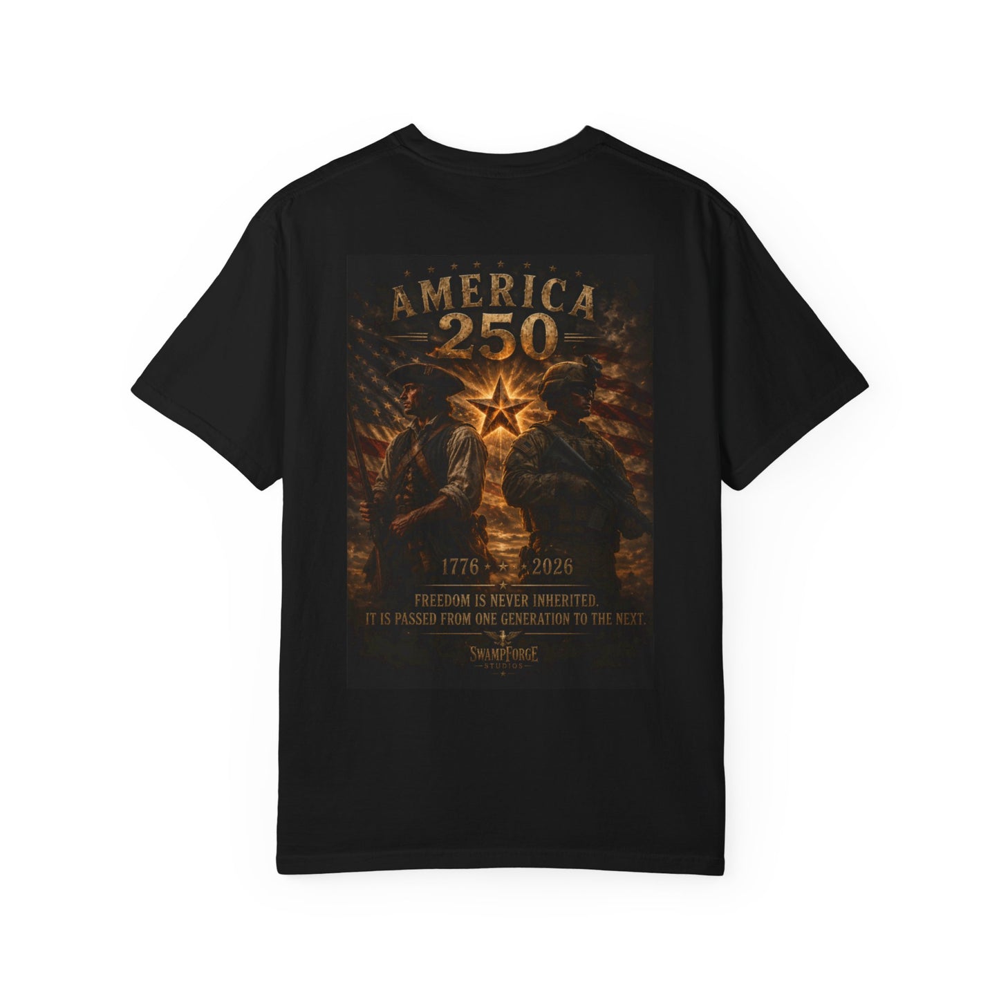 The Watch Continues Patriotic Heritage Tee America 250 Collection  1776  2026 Freedom Across Generations Shirt