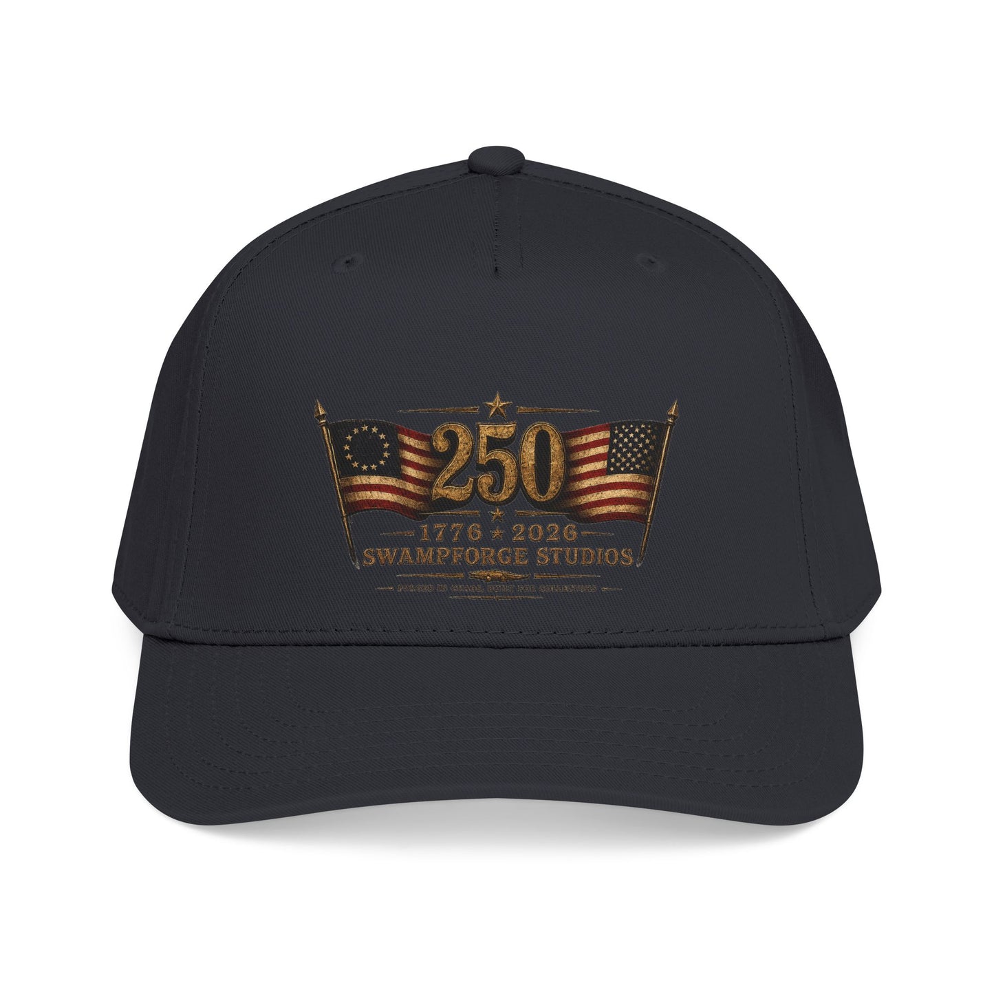 America 250 Heritage Snapback Cap | 1776–2026 Patriotic Anniversary Hat | SwampForge Studios
